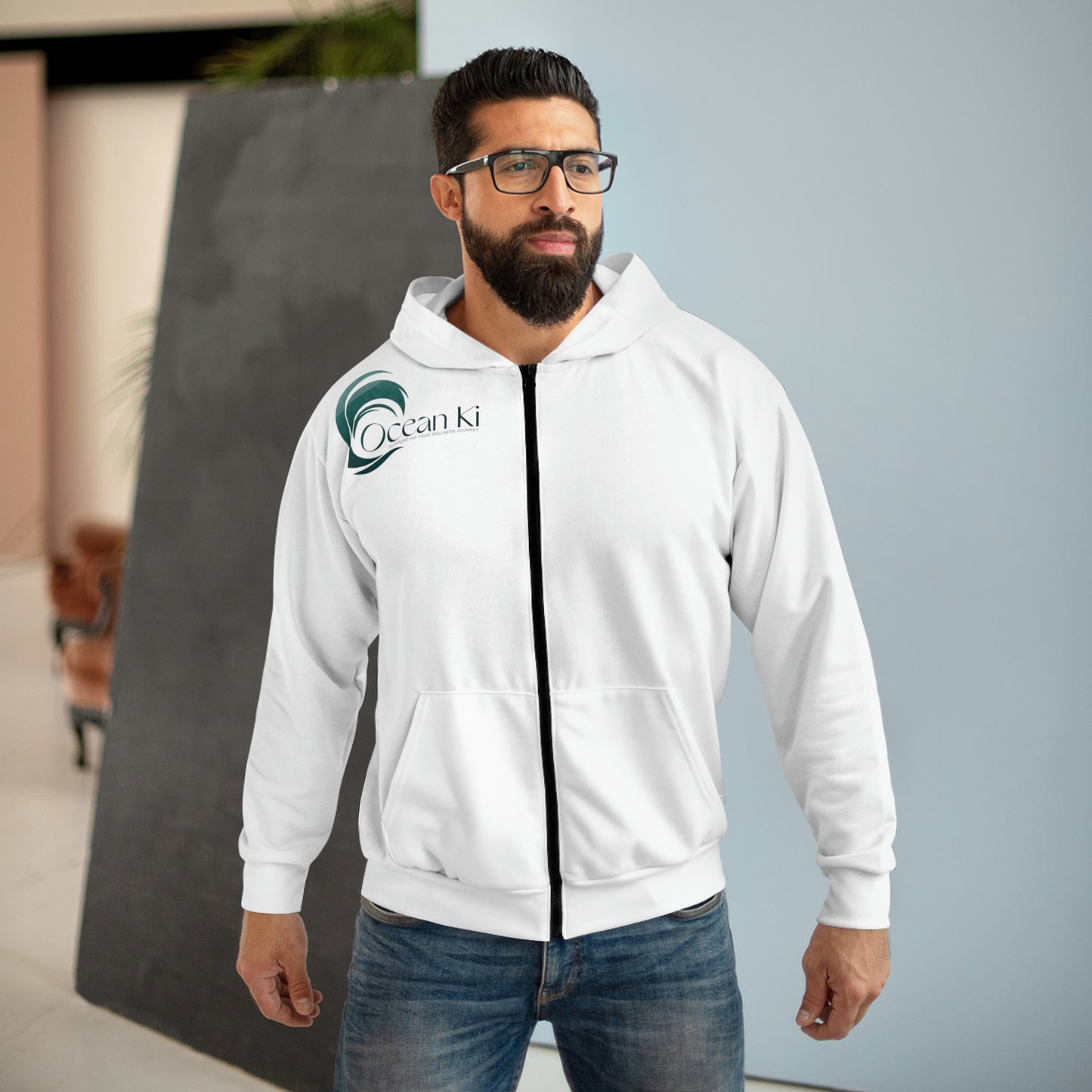 Unisex Zip Hoodie (AOP)