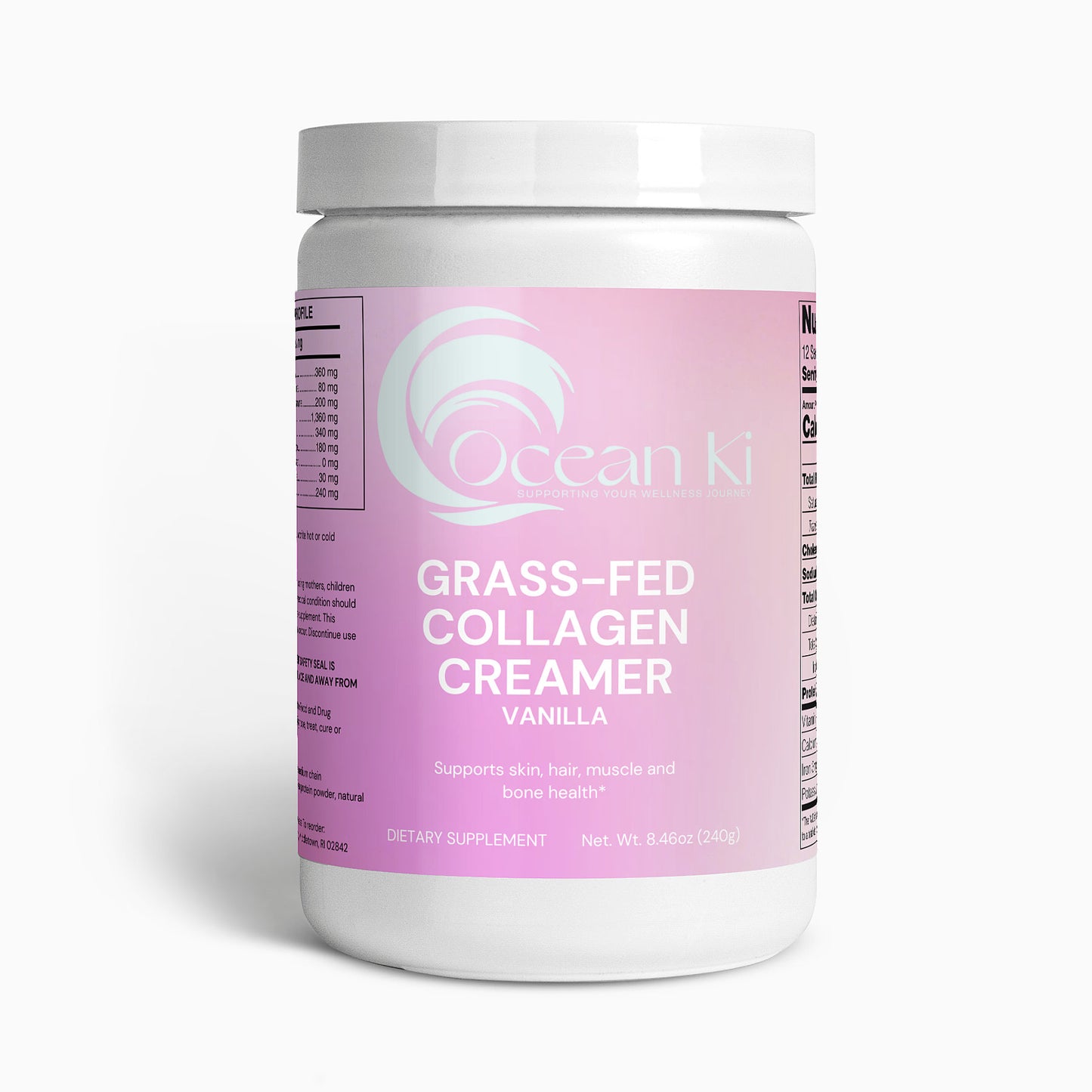 Grass-Fed Collagen Creamer (Vanilla)